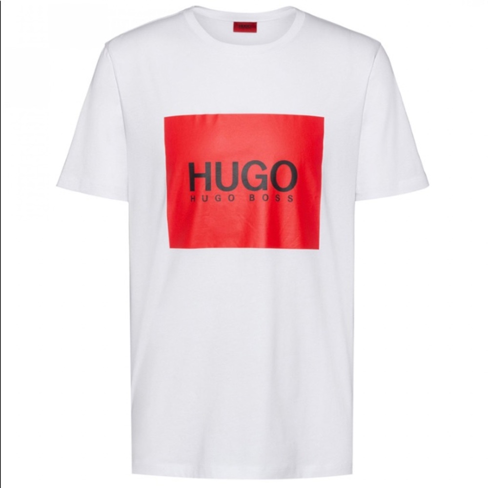 Hugo Boss Logo Printed Tee